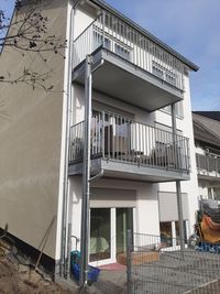 Stahlbalkon mit Gel&auml;nder,verzinkt Worms